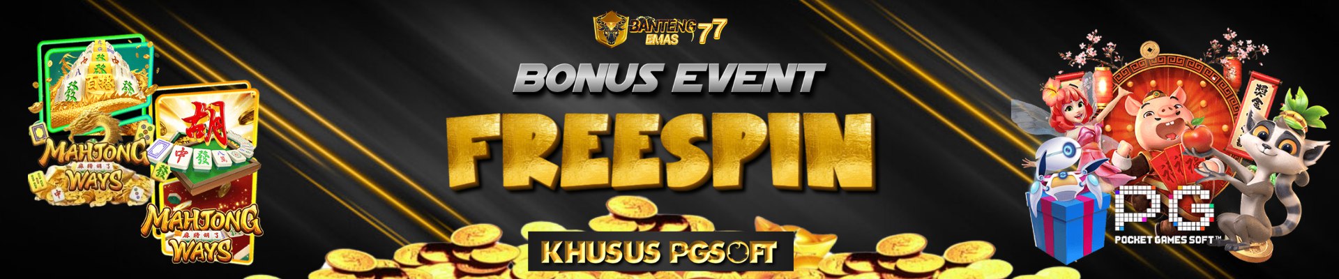 EVENT FREESPIN PG SOFT